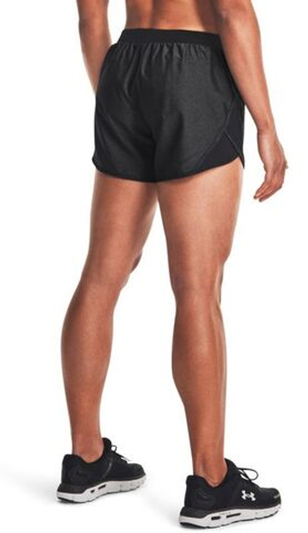 Женские теннисные шорты Under Armour Wome's UA Fly-By 2.0 Shorts - black full heather/black