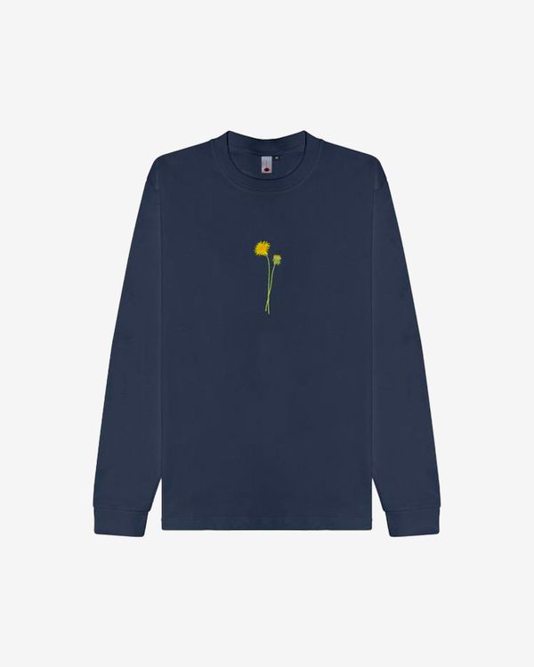 Лонгслив Одуванчик Синий - фото 1