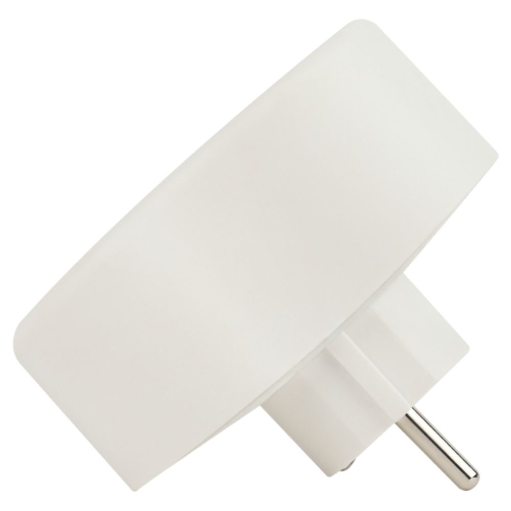 Разветвитель электрический ЭРА SPx-2e-W на 2 розетки с заземлением 16А белый | Тройники