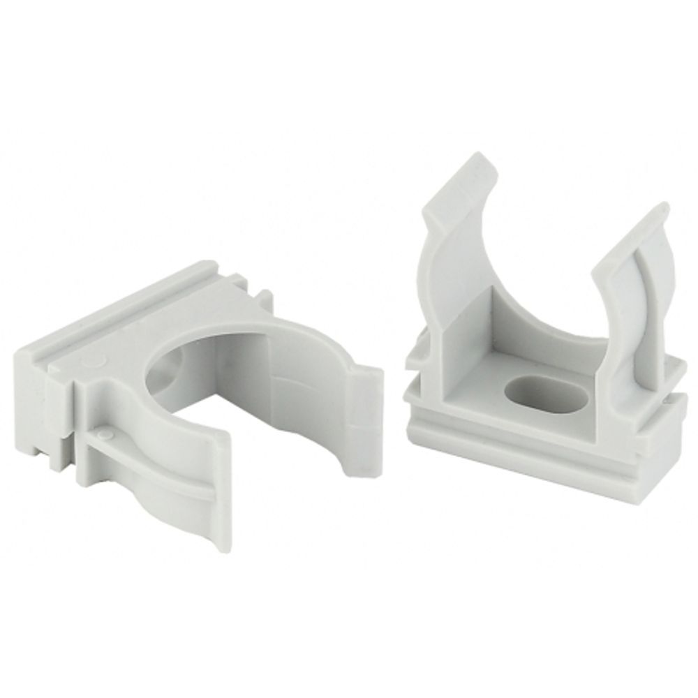 Крепеж-клипса ЭРА CLIP-40 для трубы cерая d40мм 30шт