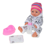 Пупс функциональный с аксесс., короб. YL171019L