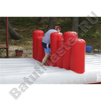 Спортивный надувной аттракцион "Полоса качалка"