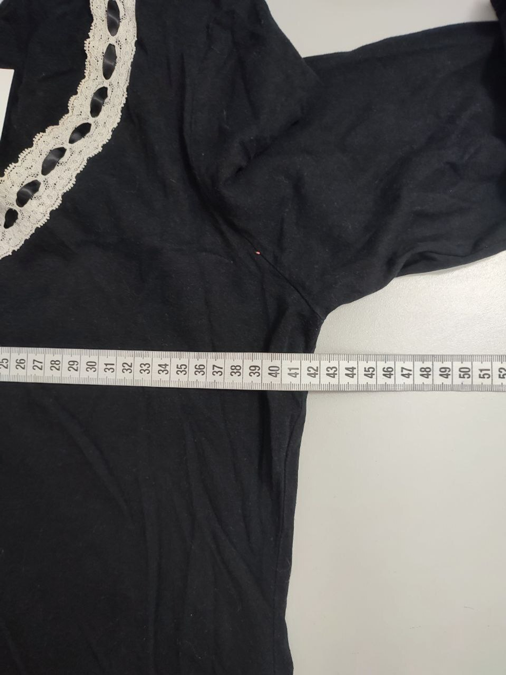 Джемпер Marks & Spencer с кружевом 44 размер