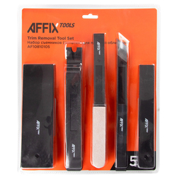 AFFIX (AF10810105) Набор съемников (лопатки) для панелей облицовки, 5 предметов