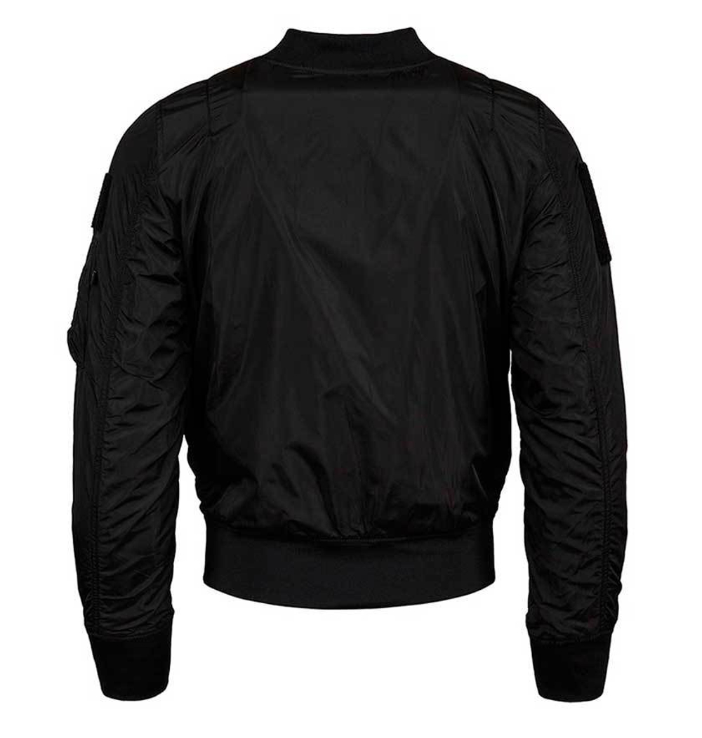 Куртка Бомбер L-2B Flex Alpha 2017 (черная - black)