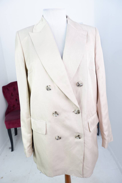 Жакет CALISTA из вискозы и льна стильный 46 размер