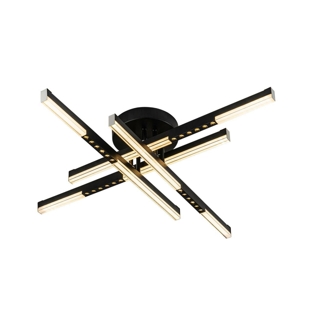 Потолочный светодиодный светильник LED4U L5110-4 BK