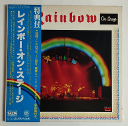 Винтажная виниловая пластинка LP Rainbow On Stage (Japan 1977) (Obi) (NM)
