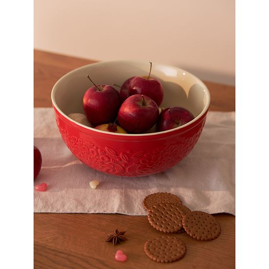 Миска для смешивания birds of paradise, 4,2 л, красная