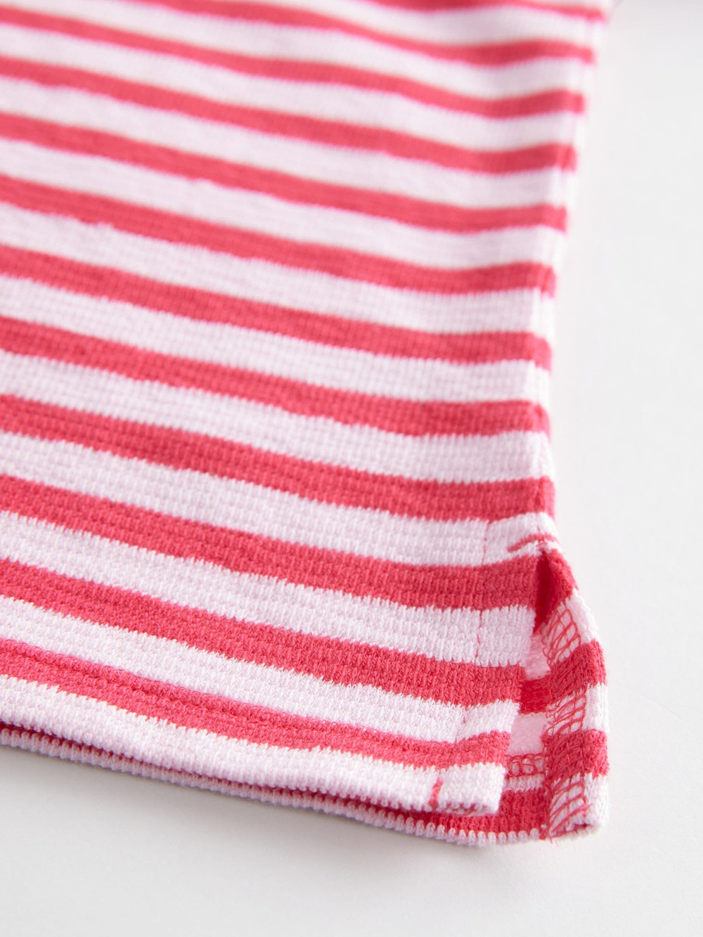 Лонгслив для девочки Next E44-332, Красный, Белый