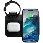 Зарядная станция Nomad Base Station Apple Watch Edition V4 Беспроводная зарядка: 2 Qi 10 Вт, магнитное крепление для зарядки Apple Watch. Проводная зарядка: USB-C (18 Вт), USB-A (7,5 Вт). Сертификация MFi. Есть LED-индикация и поддержка PD