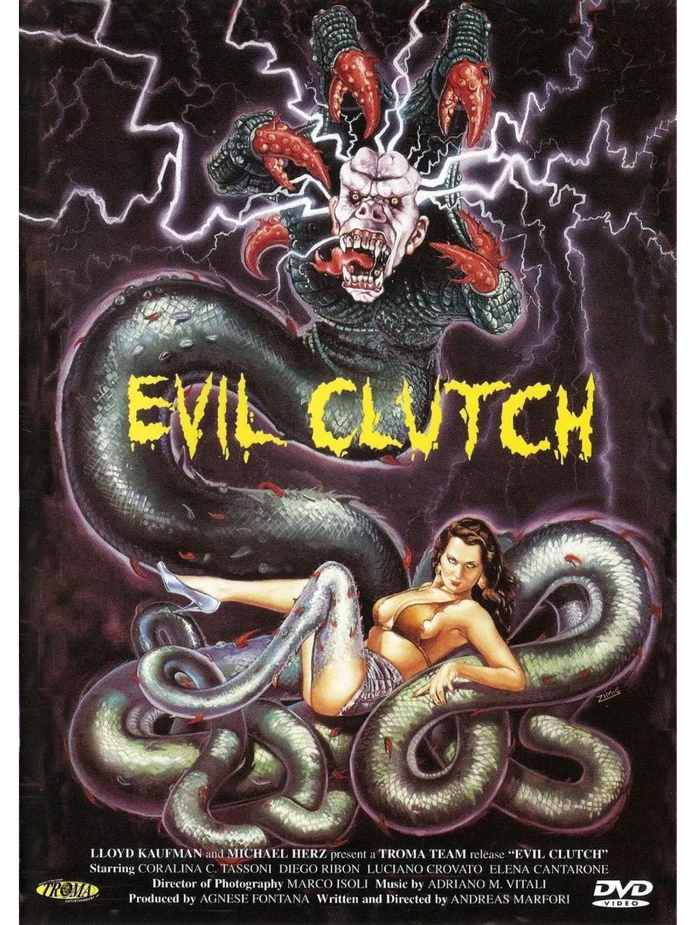 В когтях демона (1988) (DVD-R)