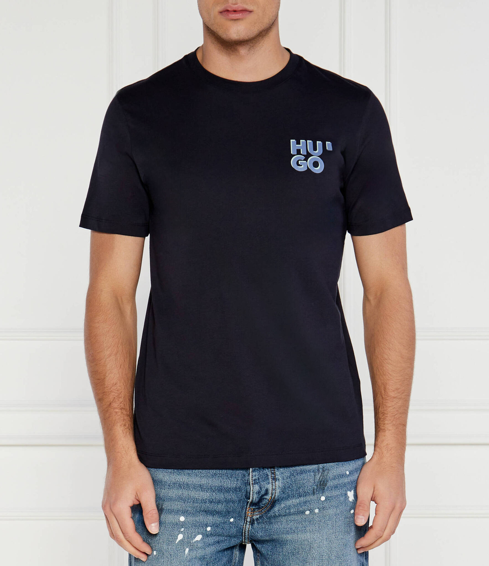 Футболка HUGO - темно-синий(50522434)
