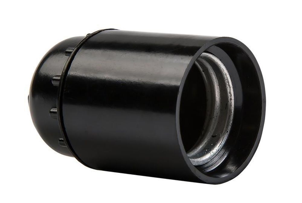 Патрон E27 Н12П-01 E27 карболитовый подвесной IN HOME 4690612032191 Патрон E27 Н12П-01 E27 карболитовый подвесной IN HOME 4690612032191