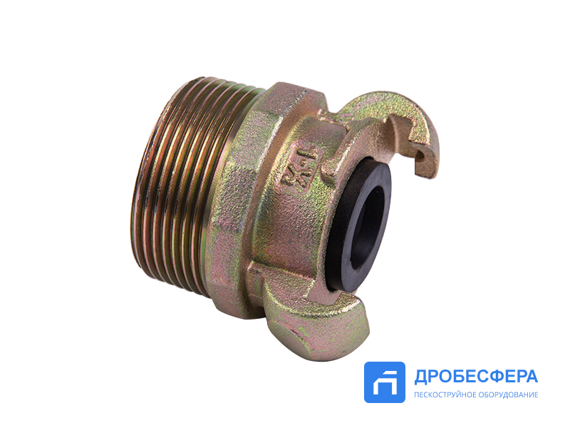 Сцепление стальное кулачковое 1 1/2" наружная резьба GN-KAG-60