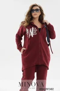 Костюм 2402-бордо Minova