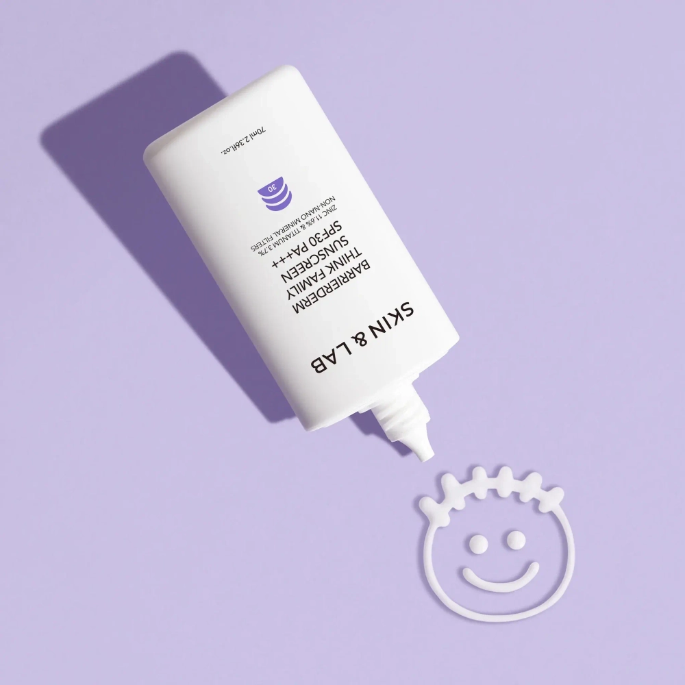 Гипоаллергенный санскрин для всей семьи SKIN&LAB Barrierderm Think Family Sunscreen SPF 30 PA+++