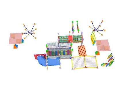 Лабиринт "Тропики" 75,64 м² (12,4*6,1*4,1 м)