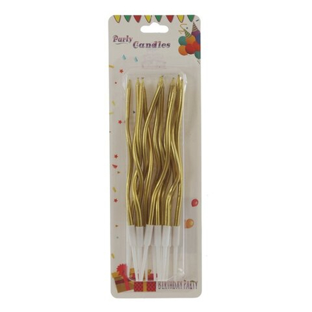 GAEM Набор из 12-ти свечей для торта, L6,5 W1,5 H20 см