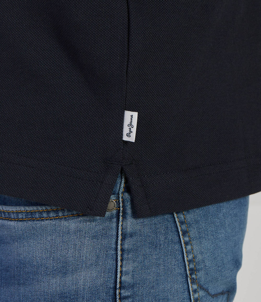 Поло HARLEY Pepe Jeans London - темно-синий(PM542156)