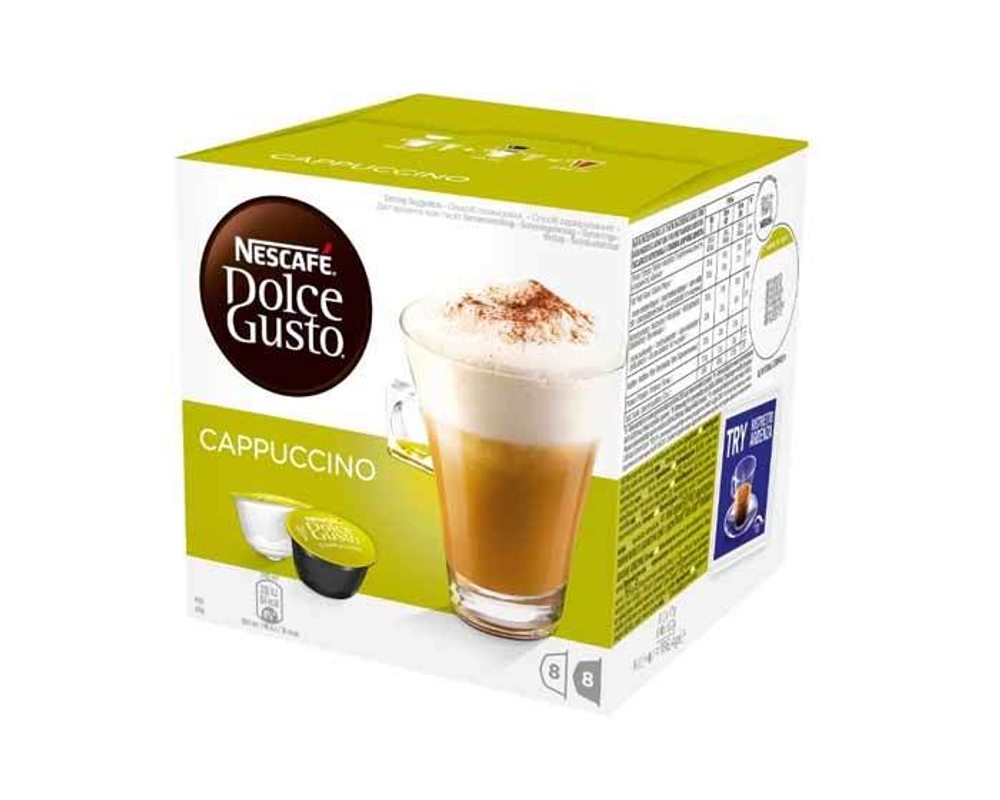 Кофе в капсулах Dolce Gusto Cappuccino, 16 капсул