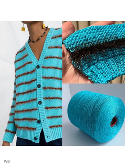 Трикотажная пряжа для вязания Burberry