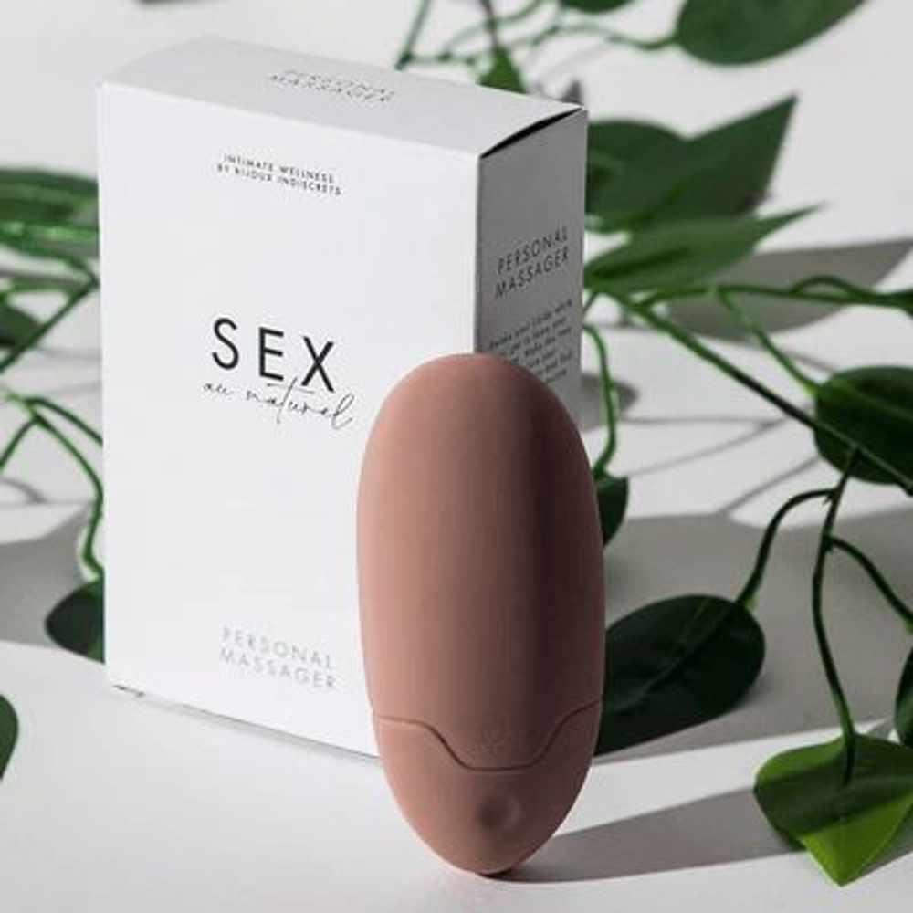Компактный вибромассажер SEX au naturel Personal Massager (Цвет: пудровый)