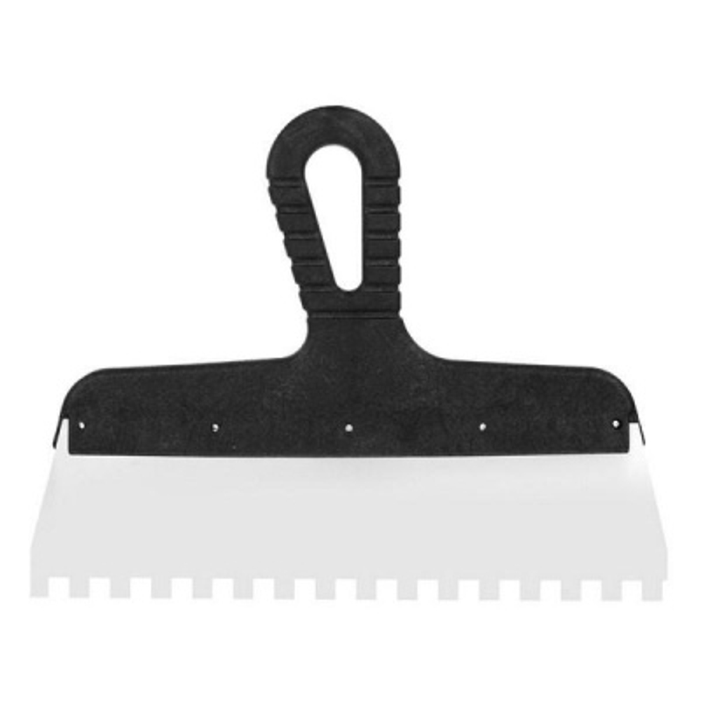 Шпатель малярный зубчатый 250мм зуб 8*8