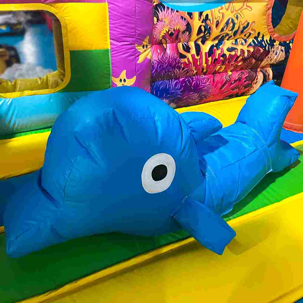 Коммерческий надувной батут  «В гостях у моря 3», 10*5*5 м
