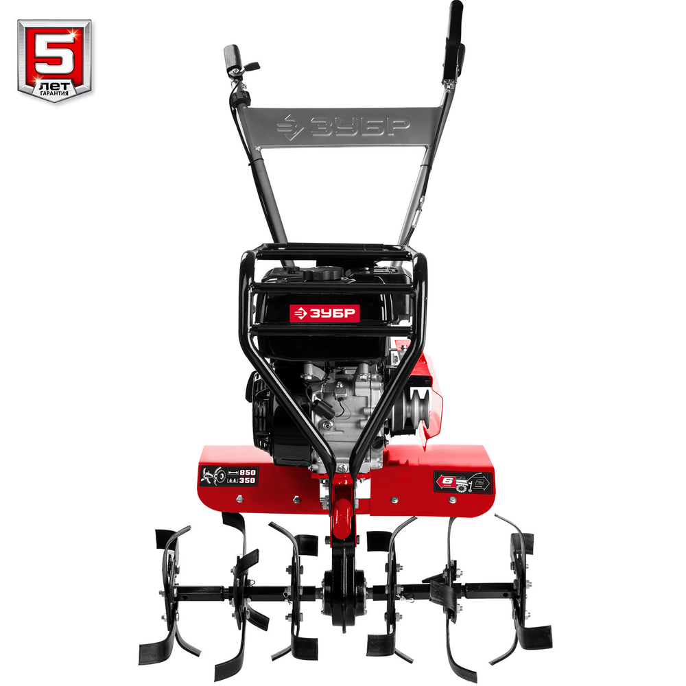 ЗУБР 7 л.с., усиленный мотоблок с понижающей передачей (МТУ-450)