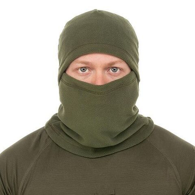 Балаклава флисовая HELIOS, цвет хаки, размер 60-62 (T-HS-B60-62H)