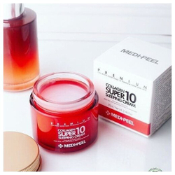 Омолаживающий ночной крем для лица с коллагеном Medi Peel Collagen Super10 Sleeping Cream70 мл.