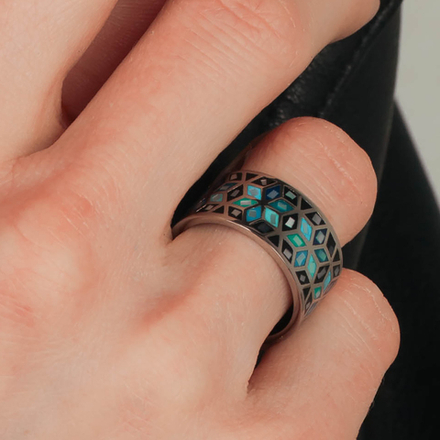 Кольцо Fiore Luna K03209-1/9 S