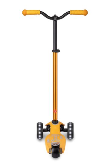 Самокат Maxi Micro Deluxe Pro LED солнечно-жёлтый