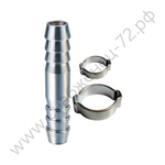 FUBAG Переходник 8мм елочка на елочку с 2- мя обжимными кольцами 11Х13мм