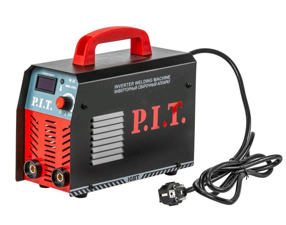 Сварочный инвертор PMI220-C2 IGBT (220А,ПВ-30,1,6-3.2 мм,5,8квт, от пониж.тока 190,гор старт) P.I.T