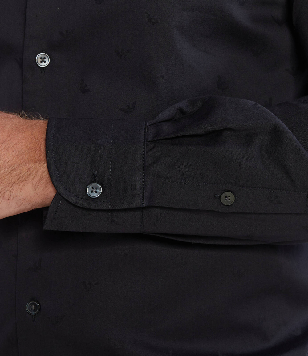 Рубашка Emporio Armani - черный(6R1C86 1NVYZ)