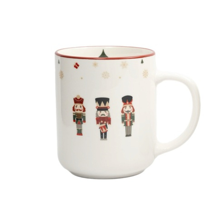 Кружка Щелкунчики 370 мл фарфор