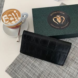 Кошельки из кожи крокодила