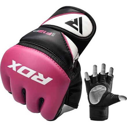 Перчатки для MMA RDX F12 Training Grappling Gloves Pink