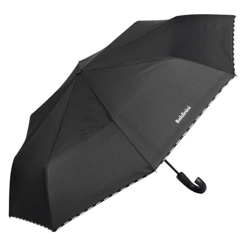 Зонт складной Baldinini 6002-OC logo line black Baldinini