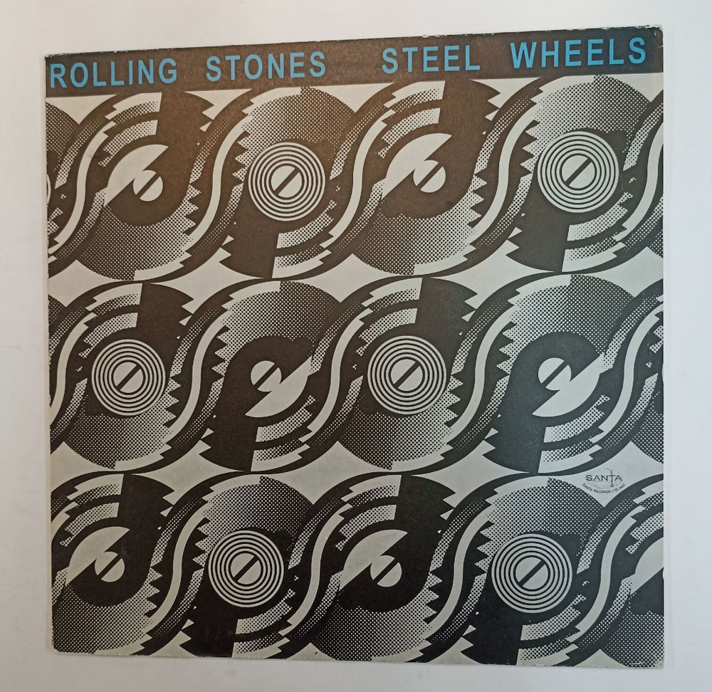 Винтажная виниловая пластинка Rolling Stones Steel Wheels (Russia 1993)