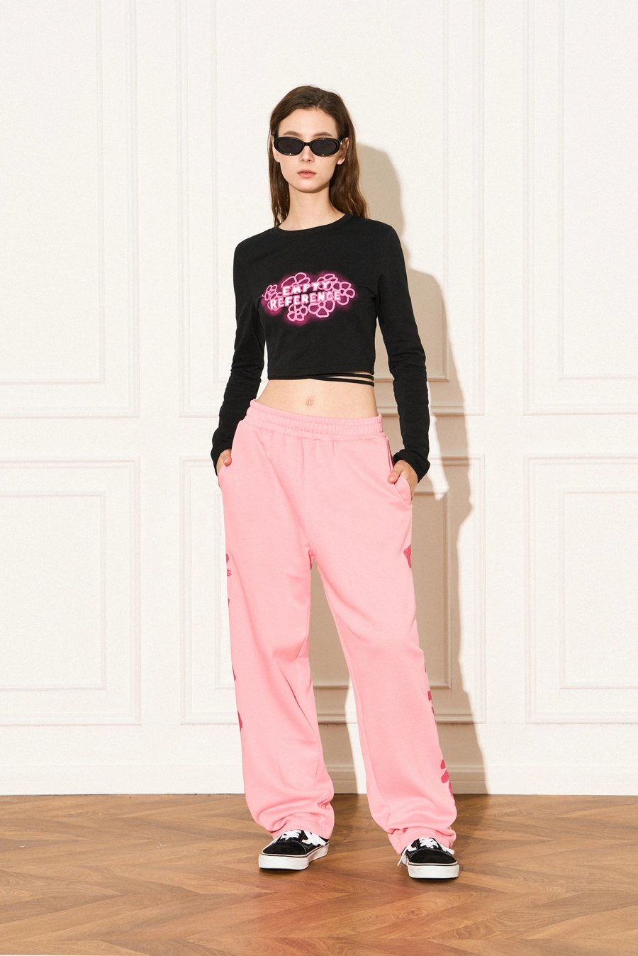 Кроп-топ ER "Neon" Cropped Long Sleeve Tee