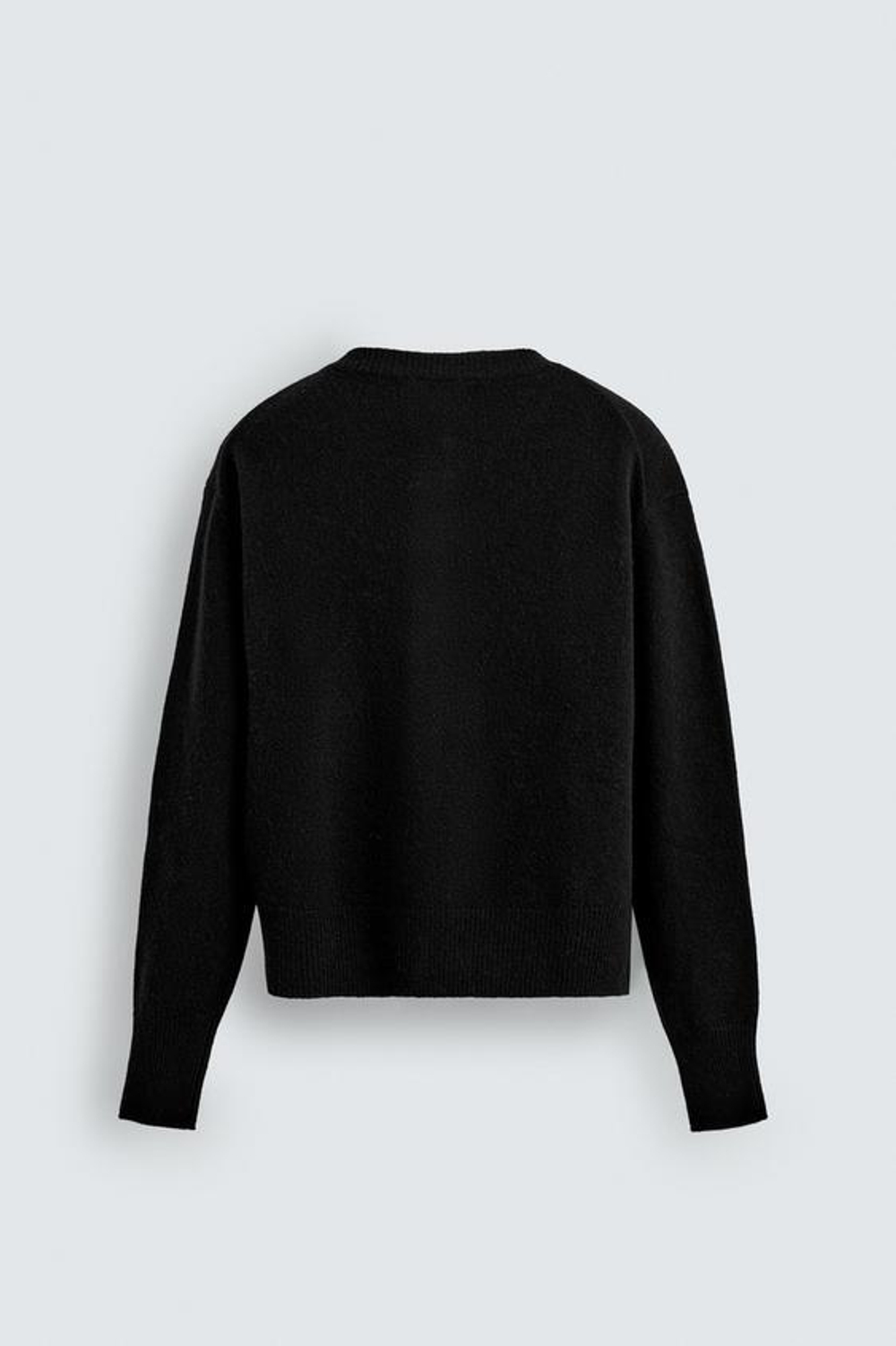 ZARA HARRY LAMBERT X DISNEY КАРДИГАН С НАШИВКОЙ MINNIE MOUSE, ЧЕРНЫЙ