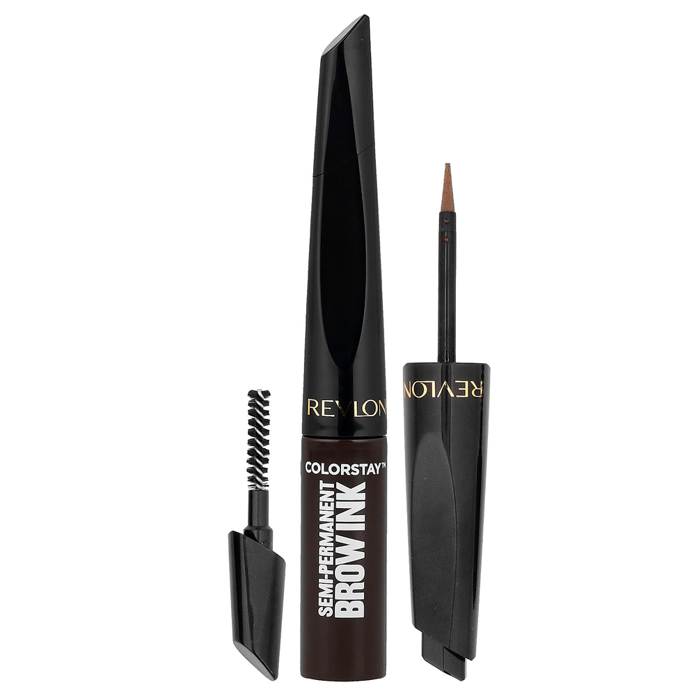 Revlon, Colorstay™, semi-permanent Brow Ink™, оттенок 355 темно-коричневый, 2,8 мл (0,09 жидк. унции)