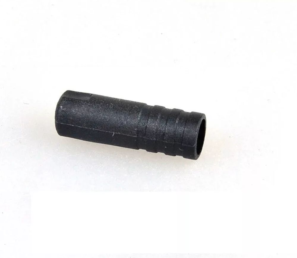 Заглушка-наконечник на оплетку троса Ф4мм, влагозащищенный пластик, черная, 1 шт YPK