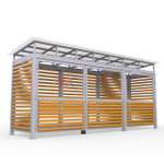 Площадка для сбора мусора Район на 2 контейнера + КГГ