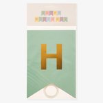 Гирлянда-флажки «Happy Birthday» светлый микс, 500 см