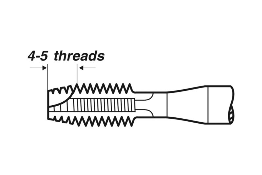 Метчик машинный HSSE DIN 374/B M14x1,25 VÖLKEL 39527