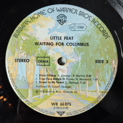 Винтажная виниловая пластинка LP Little Feat Waiting For Columbus (Germany 1978)
